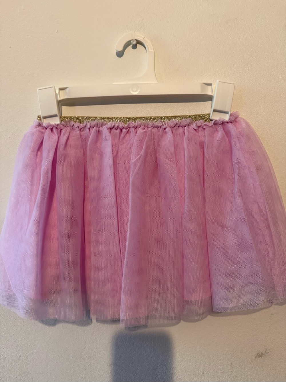 Cat & Jack Girls' Tulle tutu Skirt with Gold Waistband